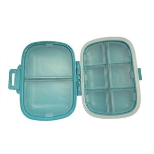 8 Compartments Pill Organizer Pill Container Medicine Organizer Travel Pill Box